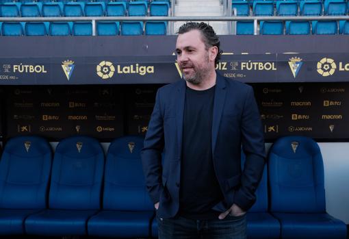 Sergio González es el nuevo entrenador del Cádiz CF.