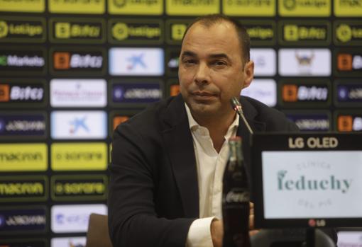 Jorge Cordero durante su intervención.