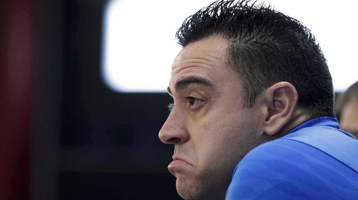 Xavi Hernández, entrenador del Barça.