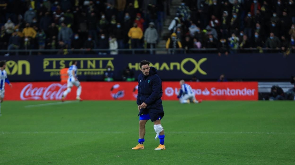 Iza ha estado ausente en los últimos encuentros del Cádiz CF.