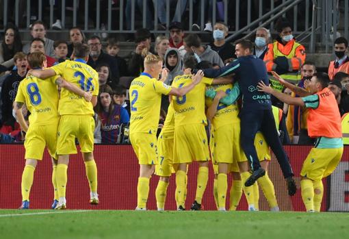 El Cádiz CF ganó en el Camp Nou.