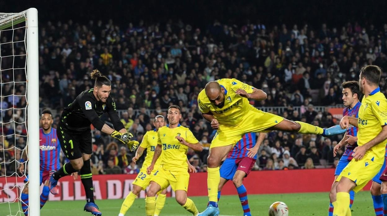 Conan Ledesma cuajó un partido sensacional en el Camp Nou