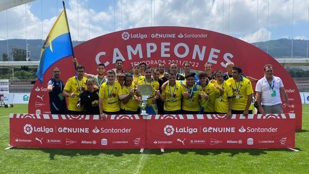 El Cádiz CF se proclama campeón de LaLiga Genuine