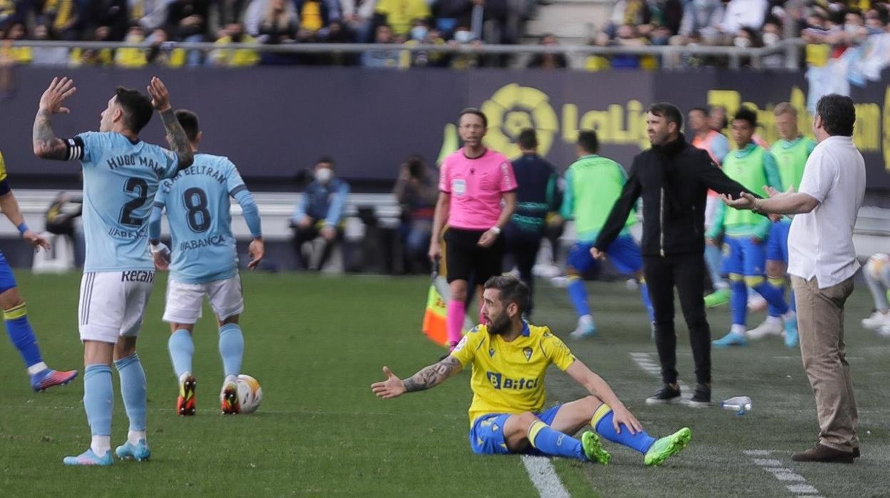 Alberto Perea ha perdido protagonismo en el Cádiz CF.