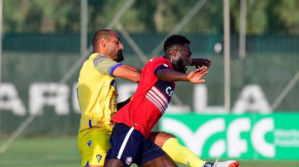 El Cádiz no pudo el equipo francés