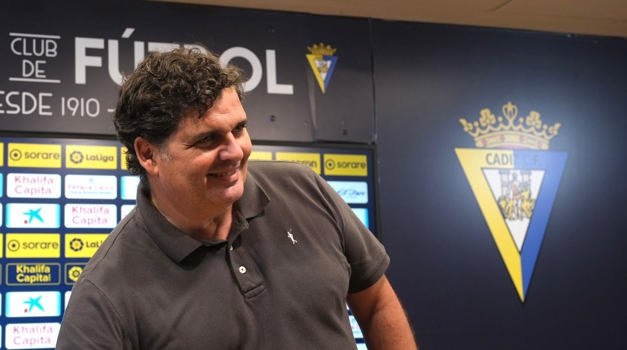 Rafael Contreras, vicepresidente del Cádiz CF.