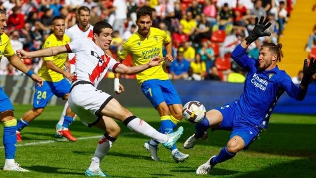 Rayo - Cádiz: las notas de los jugadores