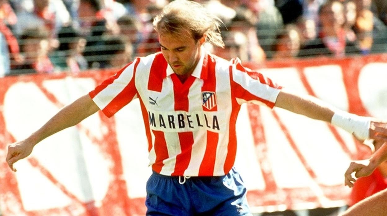 Rodax fue jugador del Atlético de Madrid a principios de los 90.