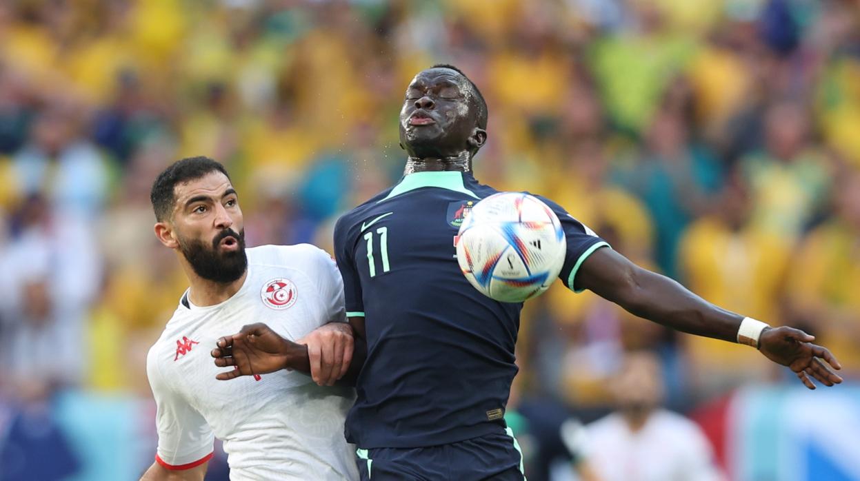 Mabil entró en el minuto 85 de partido.