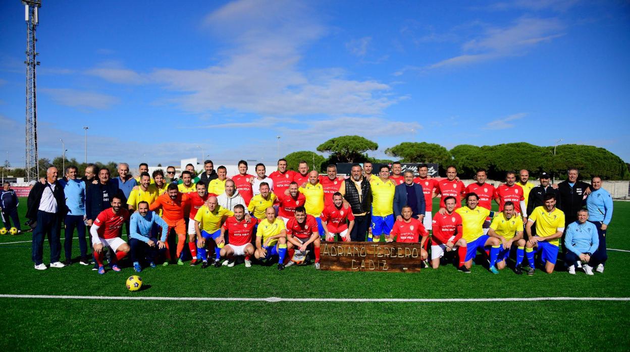 Los Veteranos de Racing Club Portuense y Cádiz CF vivieron una intensa y emotiva jornada.