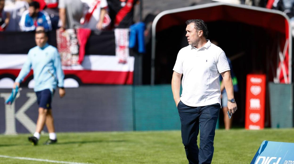 Sergio González, entrenador del Cádiz CF.