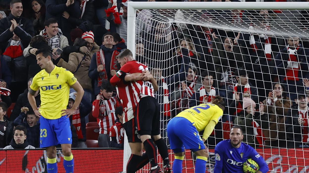 Sancet anotó un triplete ante el Cádiz