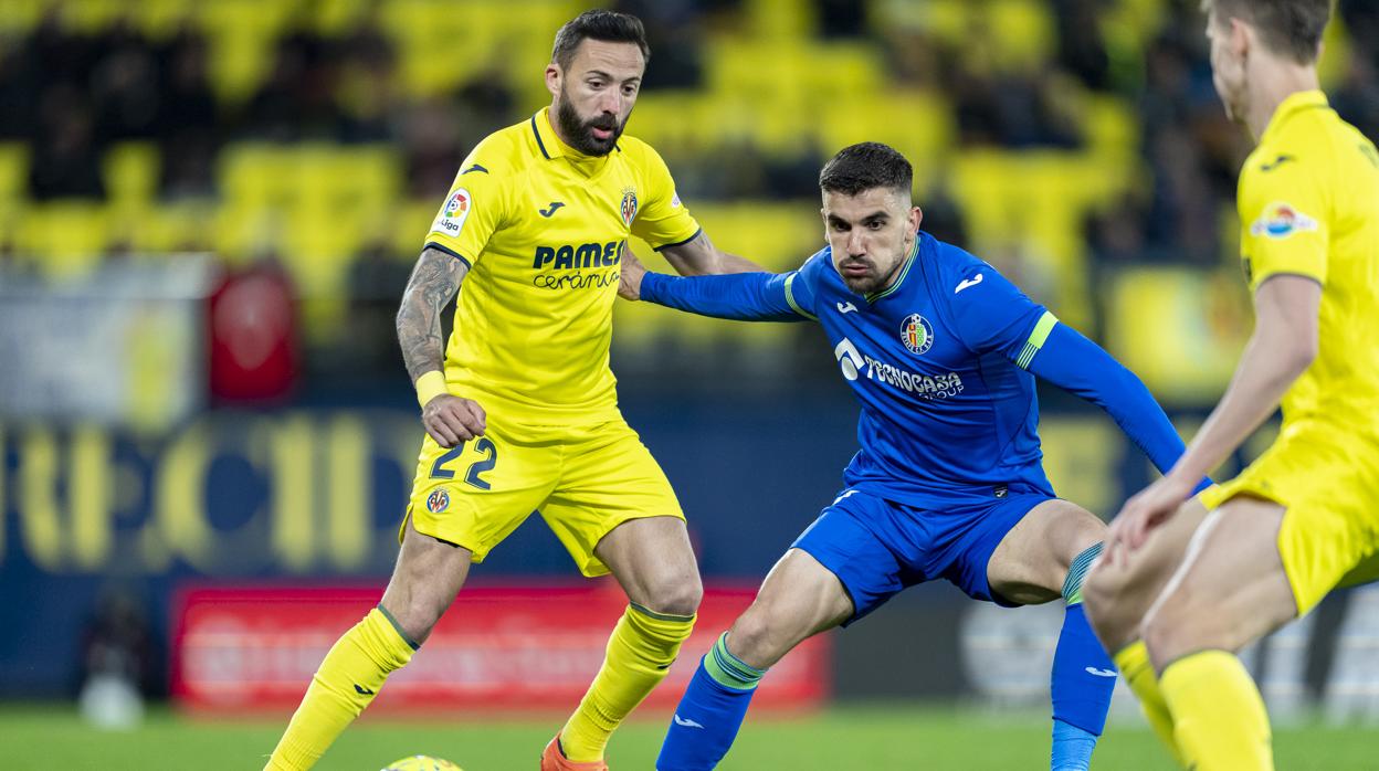 José Luis Morales hizo el segundo tanto de los castellonenses ante el Getafe