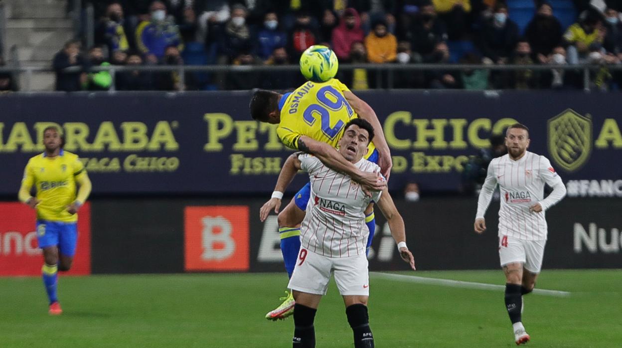 Imagen del Cádiz - Sevilla del año pasado.