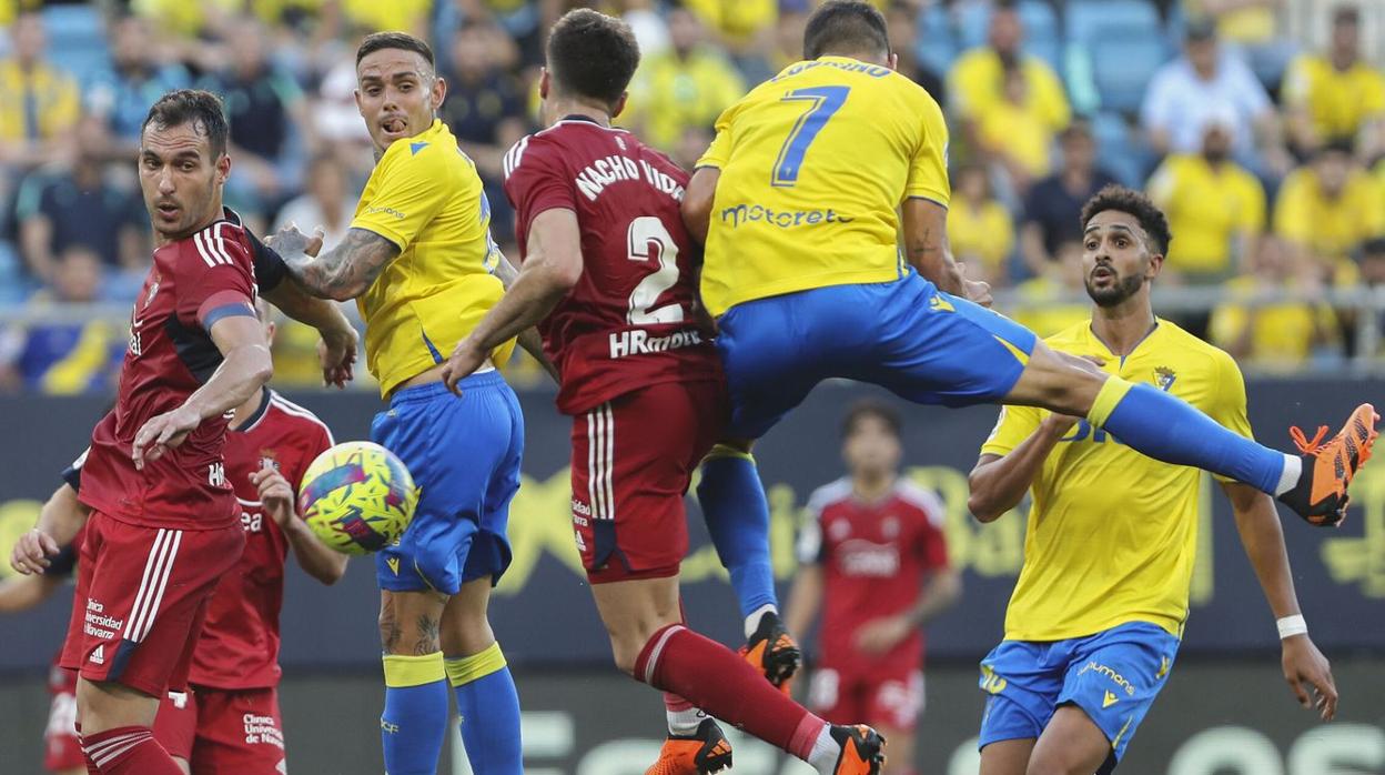 Imagen del Cádiz - Osasuna de hace unos días