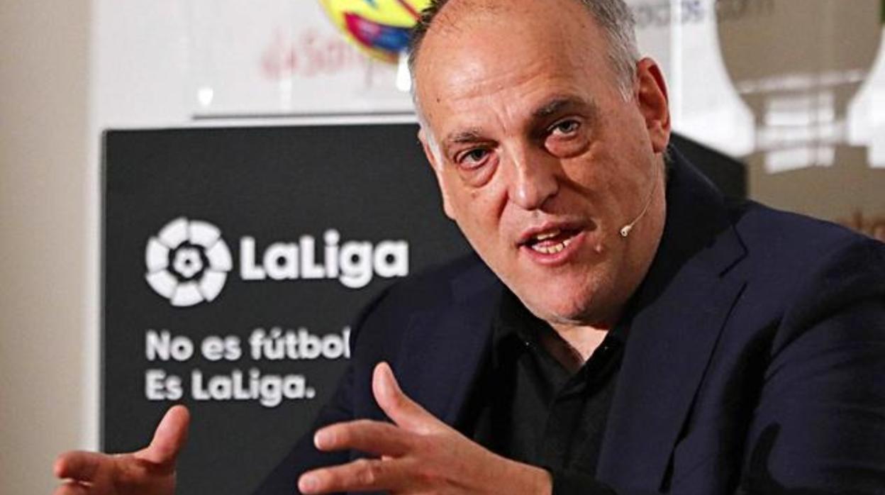 Javier Tebas, presidente de La Liga