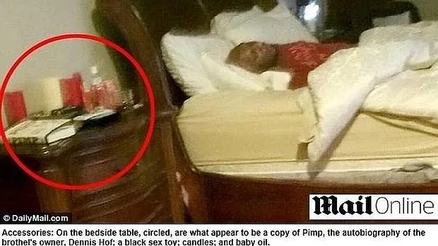 Impactantes imágenes de Lamar Odom en la cama del burdel antes de la sobredosis