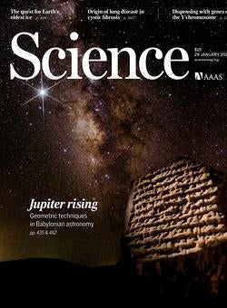 Portada de la revista «Science»