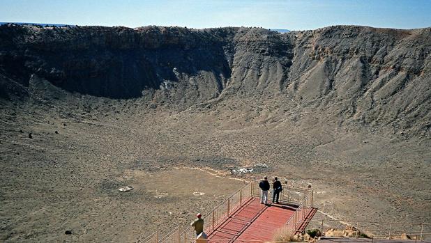 Cráter de Barringer, en Arizona, Estados Unidos