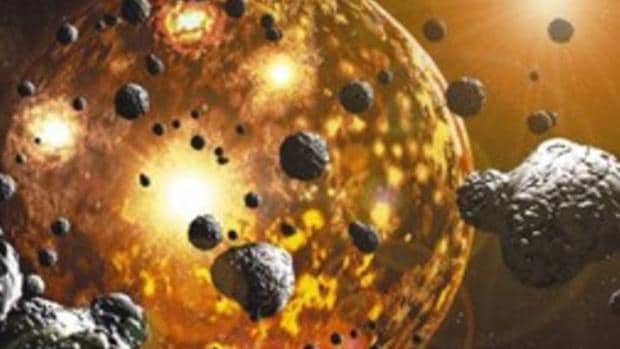 Dos investigadores afirman que el «gran bombardeo» de meteoritos jamás existió