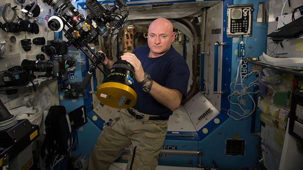 El astronauta Scott Kelly