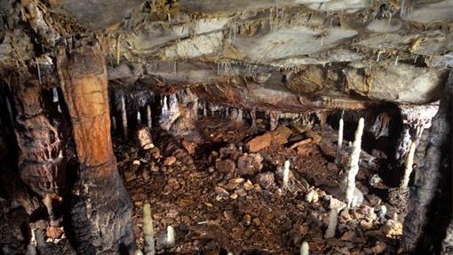 Cueva de La Garma, en Cantabria. Fue habitada por humanos hace miles de años