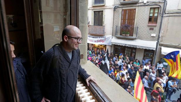 Joan Coma, concejal de la CUP en el Ayuntamiento de Vic (Barcelona)