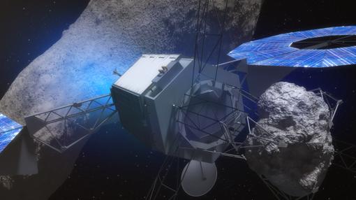Concepto de la «Asteroid Redirect Mission» (ARM), para desviar asteroides de su ruta de colisión contra la Tierra