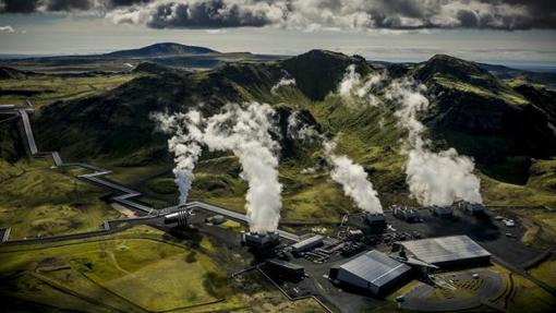 Planta geotermal de Islandia