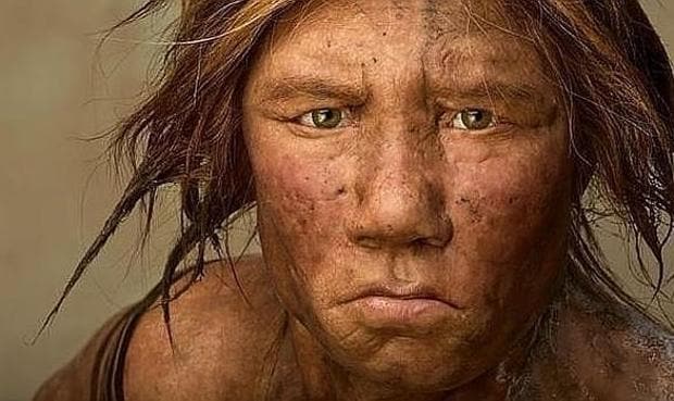 El homo descubierto está emparentado con los neandertales, en la imagen