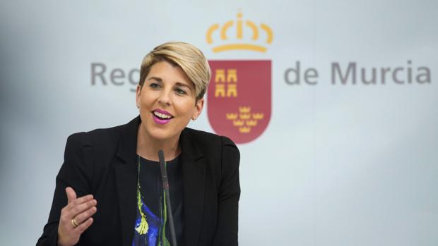 La portavoz del Gobierno de Murcia, Noelia Arroyo