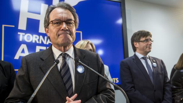 Artur Mas, en la rueda de prensa posterior a conocer la sentencia