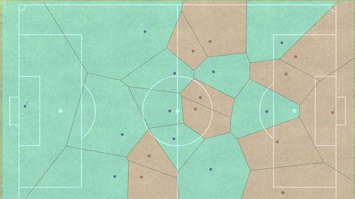 El diagrama de Voronoi, la forma matemática de dividir el mundo