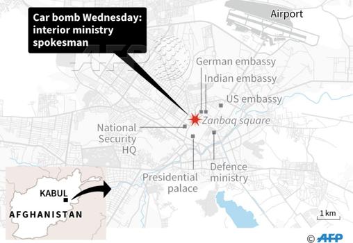 Al menos 90 muertos y 380 heridos tras un atentado en la zona de las embajadas de Kabul (Afganistán)