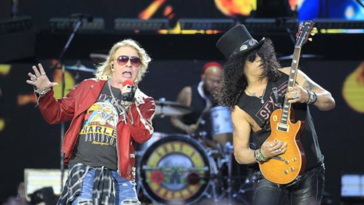 Guns N’ Roses, el último temblor rockero del Vicente Calderón