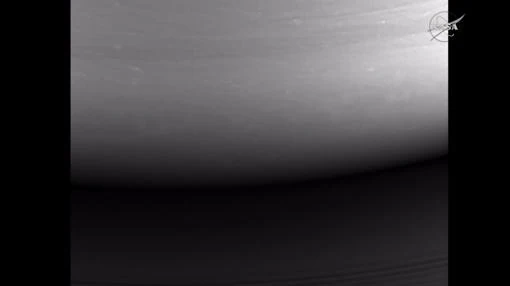 Última imagen de Saturno captada por Cassini antes de su destrucción