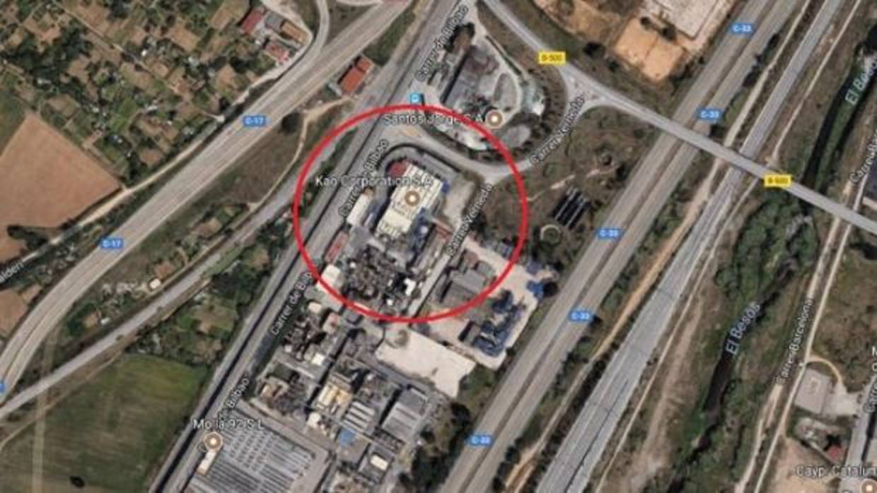 Confinan a trabajadores de una empresa de Mollet (Barcelona) por una fuga química