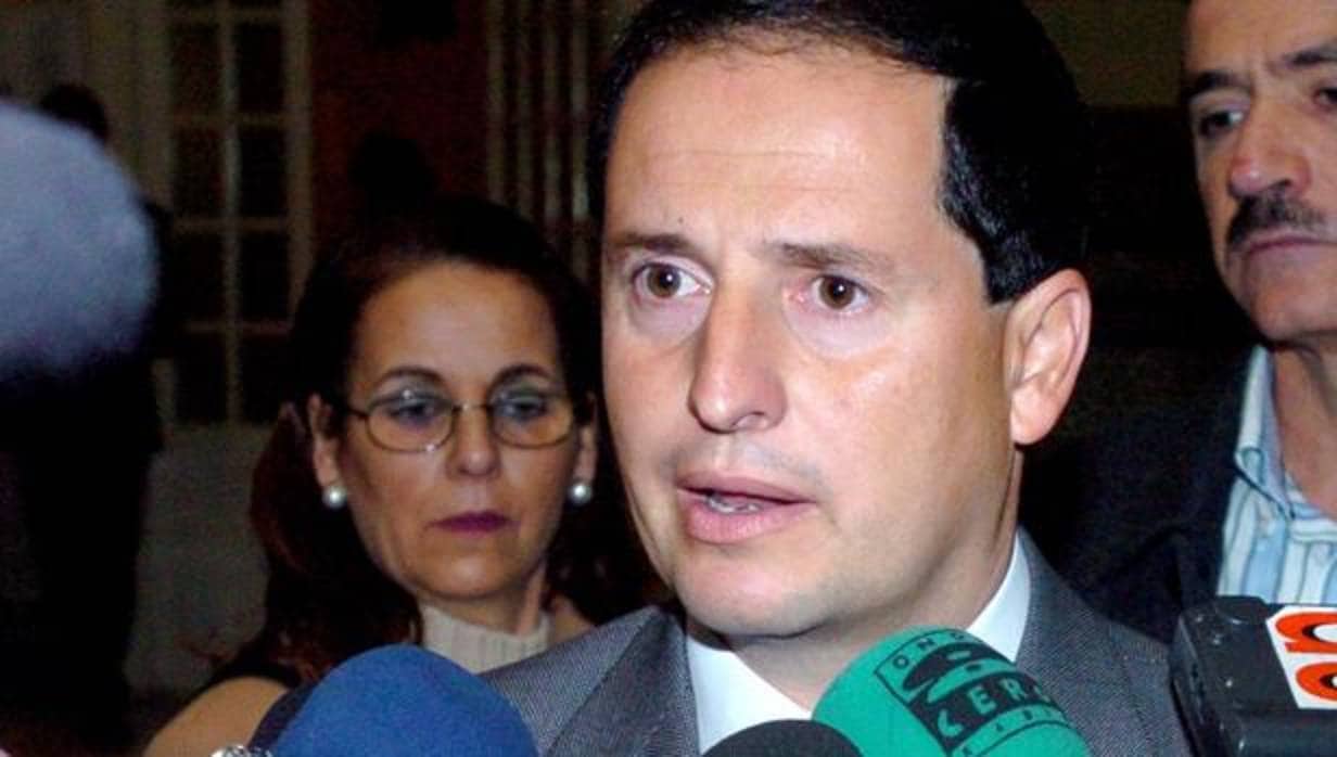 El concejal del Partido Andalucista en el Ayuntamiento de Marbella (Málaga) Carlos Fernández, en 2005