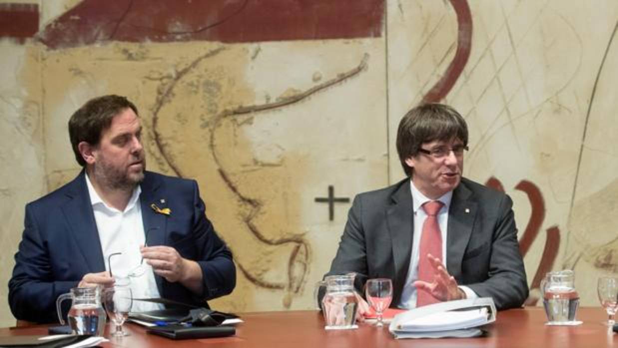 Junqueras: «El Gobierno no nos deja otra opción que declarar la independencia»