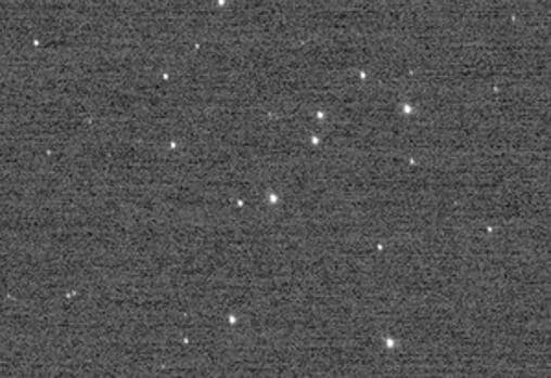 Durante dos horas esta imagen captada por New Horizons en el cúmulo estelar Wishing Well fue la tomada más lejos, rompiendo un récord de 27 años establecido por Voyager 1