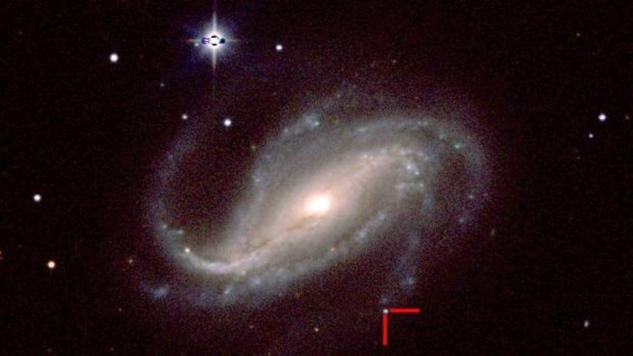 Imagen obtenida por un observatorio profesional el 18 de febrero de 2017