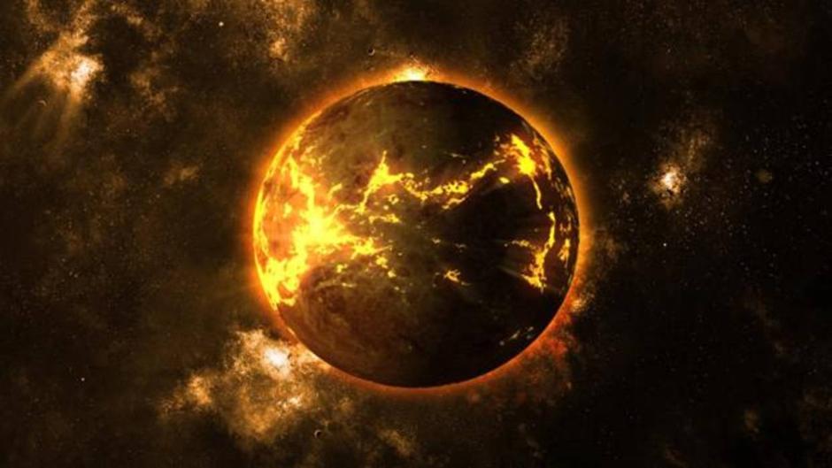El incendio de la atmósfera creó los océanos