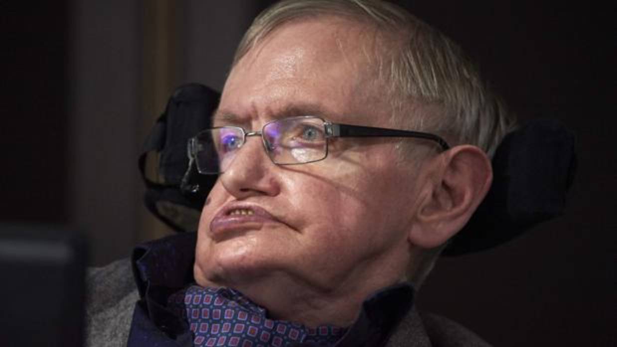 Fotografía de Stephen Hawking tomada el 19 de octubre de 2016