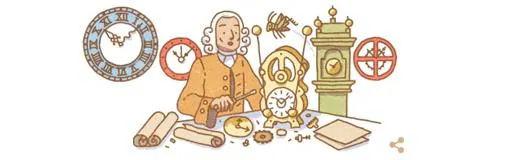El doodle con el que Google recuerda a John Harrison