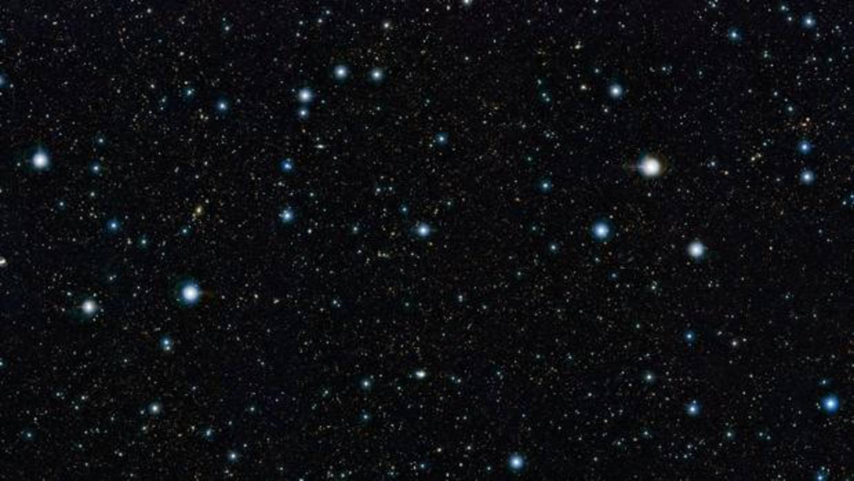 Campo del cielo observado en este estudio donde se han hallado 4.000 nuevas galaxias