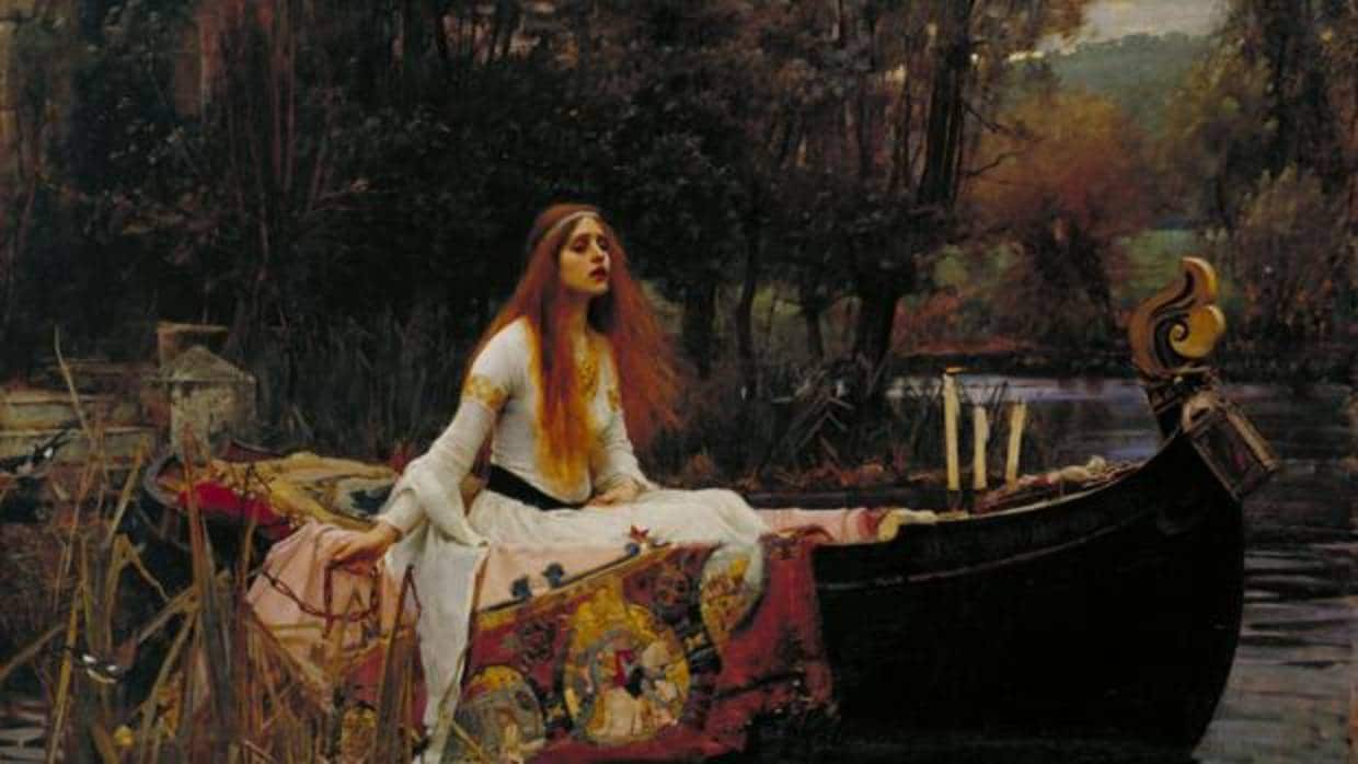 La dama de Shallot, de John William Waterhouse. La enfermedad fue fuente de inspiración para numerosas obras románticas