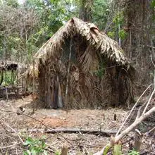 La cabaña del indígena