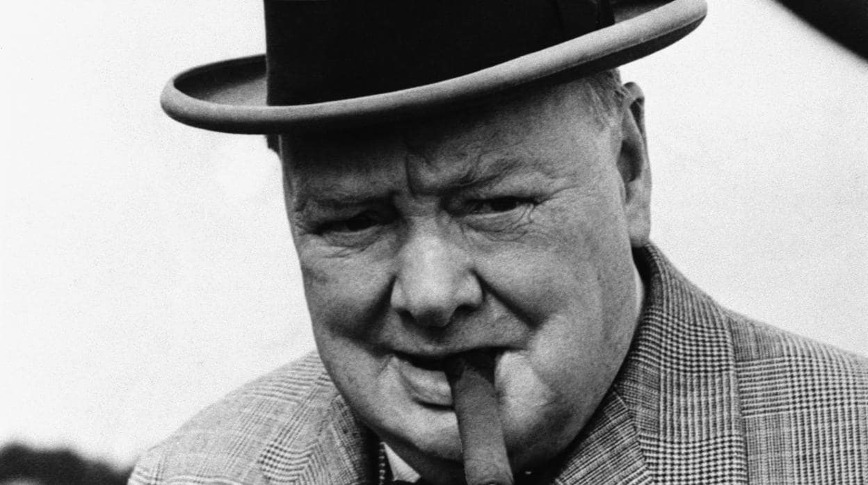Sir Winston Churchill, en una fotografía tomada en 1949 -