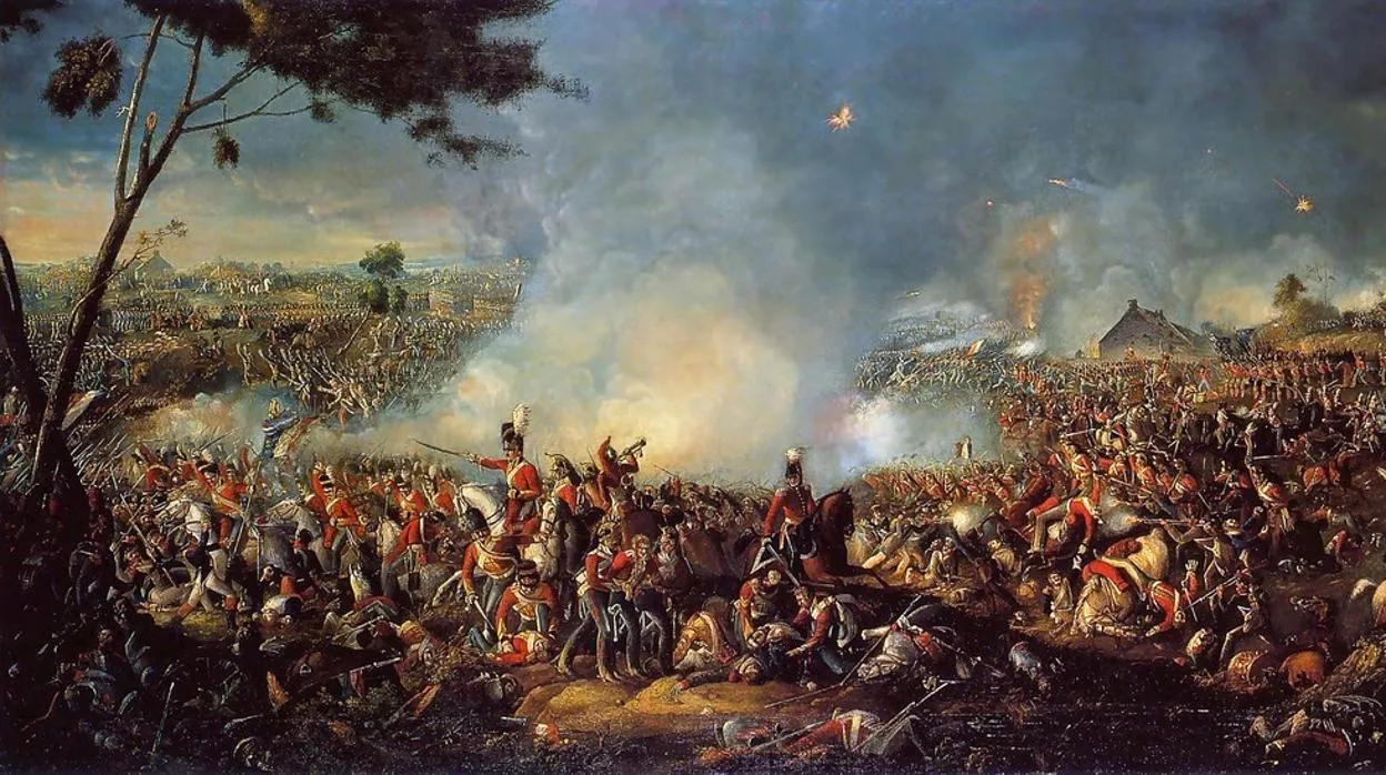 Batalla de Waterloo, el 18 de junio de 1815
