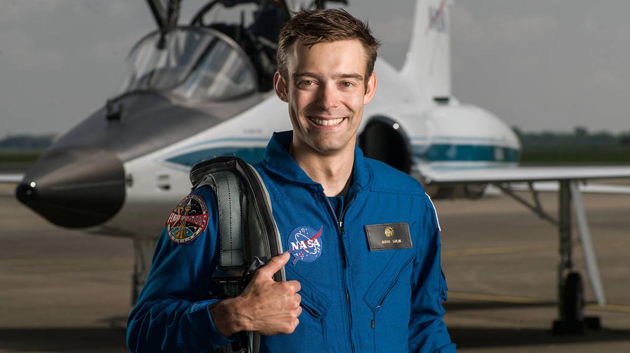 El hasta ahora astronauta de la NASA Robb Kulin, de 34 años